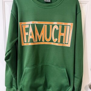 Green Crewneck Men's Sweater